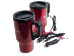 Wagan 12 Volt Ceramic Heated Travel Mug, Red